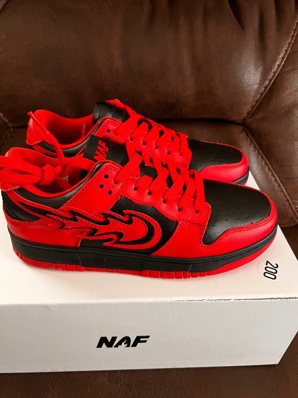 NAF Red and Black